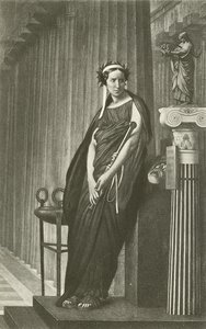 Rachel als Muse der griechischen Tragödie