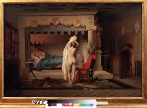 Darstellung des Königs von Lydien Kandaules von Jean Leon Gerome