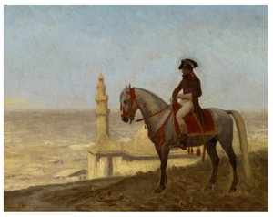 Der General Bonaparte in Kairo, Skizze