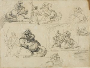 Studien von Jean Louis André Théodore Géricault