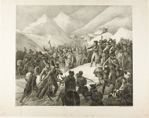 Der Übergang des Sankt-Bernhard-Passes von Jean Louis André Théodore Géricault