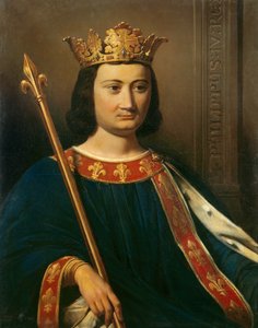 Porträt von Philipp IV. der Schöne (1268 - 1314), König von Frankreich