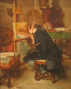Ein Maler von Jean-Louis Ernest Meissonier