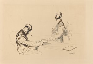 Bei der Konferenz, ca. 1919