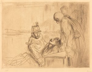 Ohnmacht bei der Anhörung von Jean Louis Forain