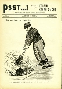 Illustration in Psst...! von Jean Louis Forain