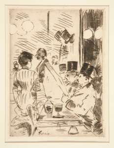 Das Café der neuen Athen von Jean Louis Forain