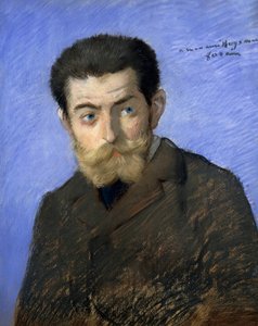 Porträt von Joris Karl Huysmans von Jean Louis Forain