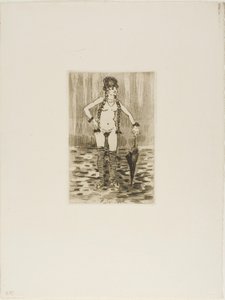Abgelehntes Frontispiz für Marthe von Jean Louis Forain