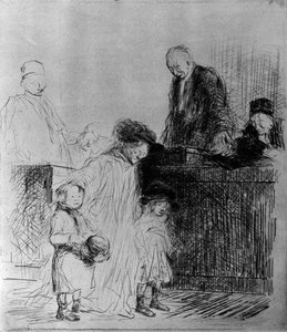 Der Ausgang des Publikums, 1925 von Jean Louis Forain