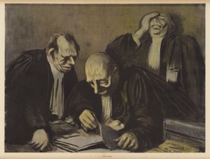 Die Anwälte von Jean Louis Forain