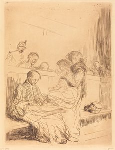 Der Gefangene und das Kind von Jean Louis Forain