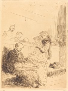 Der Gefangene und das Kind von Jean Louis Forain