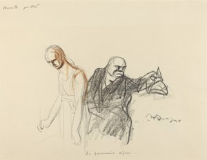 Versailles Juli. La Germania signe..., wahrscheinlich 1919