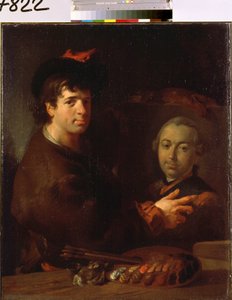 Selbstporträt von Jean Louis de Velly