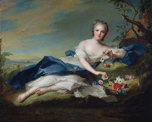 Porträt von Henriette de France, ca. 1742 von Jean Marc Nattier
