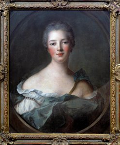 Porträt von Jeanne Antoinette Poisson, Marquise von Pompadour