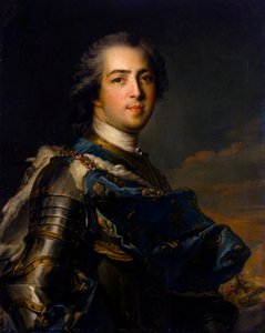 Porträt von König Ludwig XV., 1710-1774, 1745