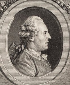 Porträt des Geigers und Komponisten Jean Joseph Cassanéa de Mondonville 1711-1772 von Jean Marie Delatre