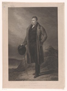 Porträt von Gilbert du Motier, Marquis de La Fayette von Jean Marie Leroux
