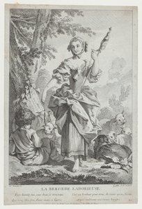 La Bergère Laborieuse, 18. Jahrhundert