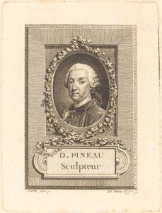 D. Pineau, Bildhauer von Jean Michel Moreau after Pierre Paul Merelle
