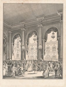 Der Maskenball - Fest anlässlich der Geburt von Monseigneur le Dauphin, 23. Januar 1782