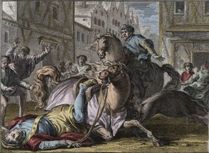 Tod von Philipp von Frankreich (1116-1131), Paris von Jean Michel the Younger Moreau