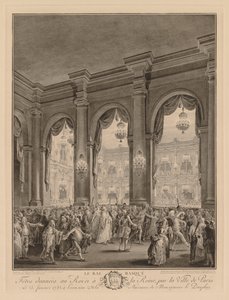 Maskenball im Hôtel de Ville, 23. Januar 1782