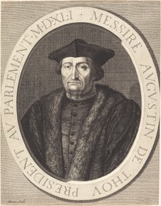 Augustin de Thou von Jean Morin