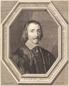 Francois de Villemontee von Jean Morin after Philippe de Champaigne