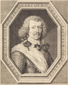 Henri de Lorraine, Graf von Harcourt von Jean Morin after Philippe de Champaigne