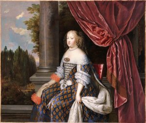 Marie-Thérèse von Österreich in königlichem Kostüm
