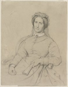 Madame Hippolyte Flandrin (Aimée Ancelot) von Jean Paul Flandrin