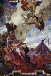 Allegorie auf den Tod von Simon IV. von Montfort
