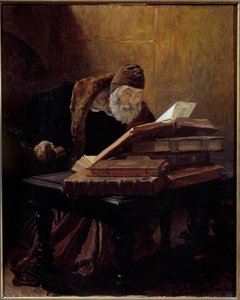 Der alte Wissenschaftler oder der Alchemist von Jean Paul Laurens