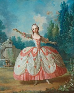Porträt von Barbara Campanini, bekannt als La Barbarina