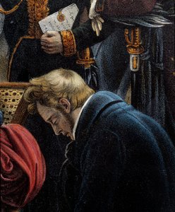 Der Tod Napoleons, 5.05.1821 auf St. Helena (Detail)