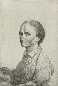 Selbstporträt von Jean Pierre Norblin de la Gourdaine von Jean Pierre Norblin de La Gourdaine