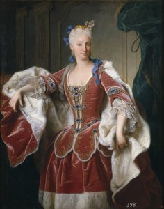 Porträt von Elisabeth Farnese, Königin von Spanien, 1723 von Jean Ranc