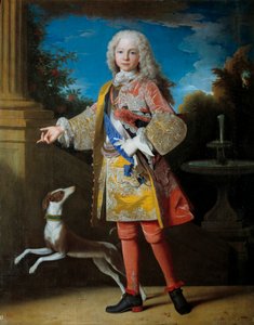Porträt von Ferdinand de Bourbon, Prinz von Asturien: Zukünftiger Ferdinand VI genannt der Weise (1713-1759), König von Spanien, Gemälde von Jean Ranc (1674-1735). 18. Jahrhundert, Prado Museum Madrid von Jean Ranc