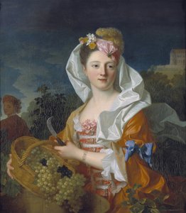 Porträt einer Dame als Pomona