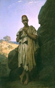 Ein arabischer Musiker