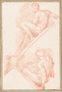 Figuren von der Decke der Sixtinischen Kapelle
