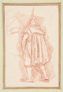 Männliche Figur in Renaissancekleidung von Jean Robert Ango