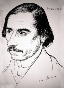 Paul Fort, ca. 1900 (Zeichnung)