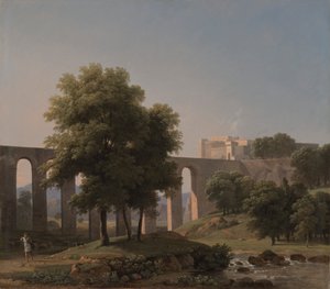 Ein Aquädukt in der Nähe einer Festung, 1807