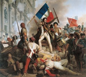 Kämpfe am Hotel de Ville, 28. Juli 1830, 1833