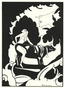 Die Liebesbücher von Ovid: Getäuscht vom Bild einer Kuh von Jean de Bosschere