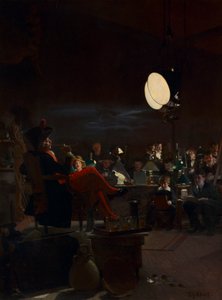 Abendkurs, ca. 1881